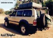 Rozšiřovací plastové lemy blatníků Kut Snake pro Toyota Land Cruiser 100/105, Monster, 95mm