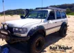 Rozšiřovací plastové lemy blatníků Kut Snake pro Toyota Land Cruiser 100/105, Monster, 95mm