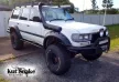Rozšiřovací plastové lemy blatníků Kut Snake pro Toyota Land Cruiser 100/105, Monster, 95mm