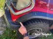 Rozšiřovací plastové lemy blatníků Kut Snake pouze přední sada pro Toyota Land Cruiser LJ70, KZJ70 (2 doors)1990-
