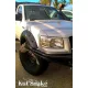 Plastové lemy blatníků Kut Snake pro Ford Ranger PJ/PK, 70 mm