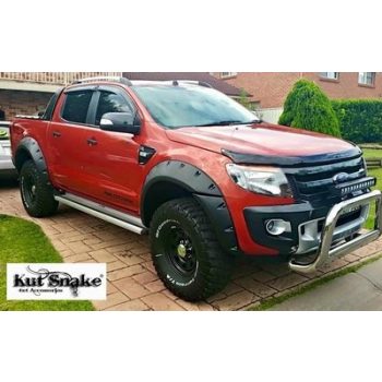   Plastové lemy blatníků Kut Snake pro Ford Ranger, MONSTER, 95 mm