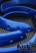 Plastové lemy blatníků Kut Snake pro Ford Ranger, MONSTER, 95 mm hladký povrch