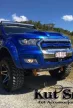 Plastové lemy blatníků Kut Snake pro Ford Ranger, MONSTER, 95 mm hladký povrch