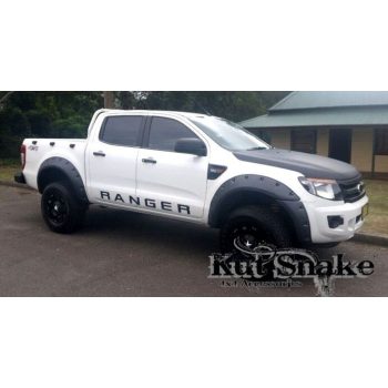   Plastové lemy blatníků Kut Snake pro Ford Ranger, MONSTER, 95 mm