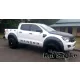 Plastové lemy blatníků Kut Snake pro Ford Ranger, MONSTER, 95 mm