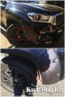 Plastové lemy blatníků Kut Snake pro Ford Ranger, 55 mm