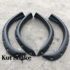   Plastové lemy blatníků Kut Snake pro Mitsubishi L200, r.v. 2006-2015, 75 mm