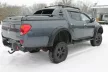 Plastové lemy blatníků Kut Snake pro Mitsubishi L200, r.v. 2006-2015, 75 mm