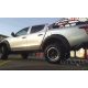 Plastové lemy blatníků Kut Snake pro Mitsubishi L200 2015+  70 mm