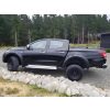   Plastové lemy blatníků Kut Snake pro Mitsubishi L200 2015+  70 mm