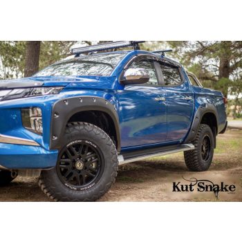   Plastové lemy blatníků Kut Snake pro Mitsubishi L200 2019+ 70 mm
