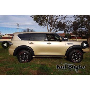   Plastové lemy blatníků Kut Snake pro Nissan Patrol Y62, 60 mm