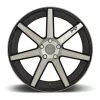   Alumínium felni 20x9 ET35 5x114.3 M150 Verona Matte Black Machined Niche Road Wheels