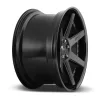   Alumínium felni 19x8.5 ET35 5x114.3 M192 Altair Gloss Black Matte Black Niche Road Wheels