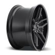 Alumínium felni 19x8.5 ET35 5x120 M194 Methos Gloss Black Matte Black Niche Road Wheels