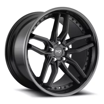   Alumínium felni 20x9 ET35 5x114.3 M194 Methos Gloss Black Matte Black Niche Road Wheels