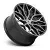   Alumínium felni 22x10 ET30 5x130 M262 Mazzanti Gloss Black Brushed Face Niche Road Wheels