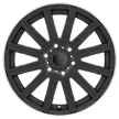 Alumínium felni 17x7.5 ET52 6x130 Stark Matte Black Mandrus