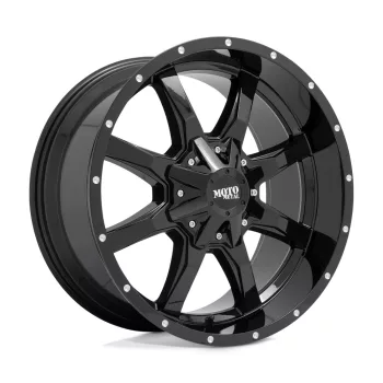   Alumínium felni 20x10 ET-24 6x135/6x139,7 MO970 Gloss Black W/ Milled LIP Moto Metal