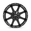 Alumínium felni 20x9 ET18 5x139.7/5x150 MO970 Gloss Black W/ Milled LIP Moto Metal