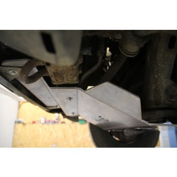   Sada hliníkových plechů More4x4 pro ochranu podvozku pro Toyota FJ Cruiser, 2006+ (2 sady) Diesel Pro nárazník Z022