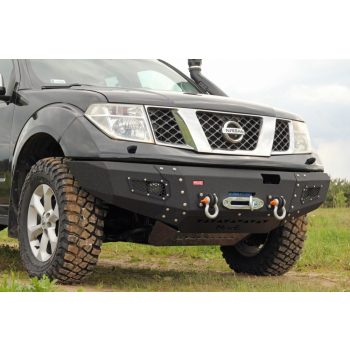  Ocelový přední nárazník MorE4x4 pro Nissan Navara D40 / Pathfinder R51 (2005-2014)
