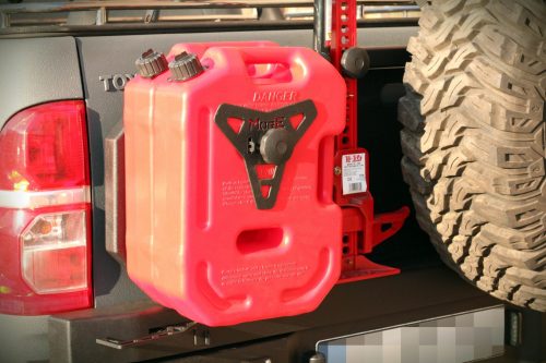 MORE4X4 gondola (držák) na 2 kanystry