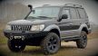 Boční ochranné lišty MORE4x4 pro Toyota Land Cruiser J150 dlouhá verze
