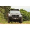   Ocelový přední nárazník MorE 4x4 s montážní deskou pro naviják pro Toyota Land Cruiser J120 2002-2009, všechny motory