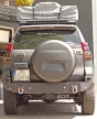 Ocelový přední nárazník MorE4x4 s nosičem navijáku pro Toyota Land Cruiser J150 2009-2014