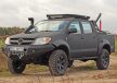 MorE4x4 ocelový, přední pevnostní nárazník s plotnou pro naviják pro - Toyota Hilux Vigo 2005-2011 (před faceliftem), všechny motorizace