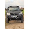   MorE4x4 ocelový, přední pevnostní nárazník s plotnou pro naviják pro - Toyota Hilux Vigo 2005-2011 (před faceliftem), všechny motorizace