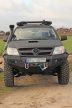 MorE4x4 ocelový, přední pevnostní nárazník s plotnou pro naviják pro - Toyota Hilux Vigo 2005-2011 (před faceliftem), všechny motorizace