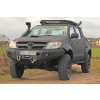   MorE4x4 ocelový, přední pevnostní nárazník s plotnou pro naviják pro - Toyota Hilux Vigo 2005-2011 (před faceliftem), všechny motorizace