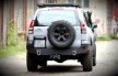 MorE4x4 zadní, ocelový pevnostní nárazník pro - Toyota Land Cruiser J125 (krátký), 2002-2009, všechny motorizace