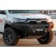 MorE4x4 ocelový, přední pevnostní nárazník s plotnou pro naviják pro - Toyota Hilux Revo 2015->, Rocco/Invincible  2020->, všechny motorizace