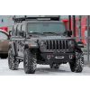   MorE4x4 Ocelový krátký přední nárazník s lištou pro výhružník Jeep Wrangler JL (2018+), všechny motory