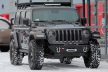 MorE4x4 Ocelový krátký přední nárazník s lištou pro výhružník Jeep Wrangler JL (2018+), všechny motory