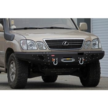   Přední ocelový nárazník More4x4 pro Toyota Land Cruiser J100.