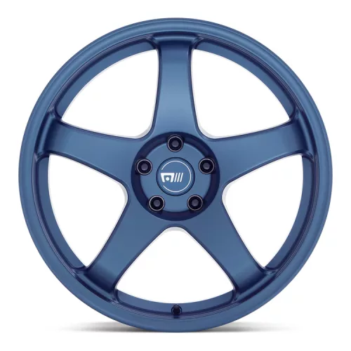 Alloy Wheel 18x8.5 ET30 5x100 MR151 CS5 Satin Metallic Blue Motegi Racing
