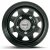 DOTZ Survival Dakar Dark 4x4 acélfelni - 7x16/ET40 - fekete
