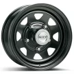 DOTZ Survival Dakar Dark 4x4 acélfelni - 8x15/ET-30 - fekete