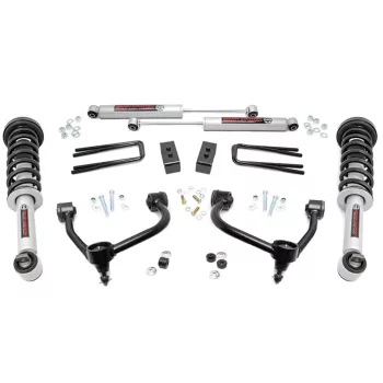   Rough Country futómű emelő készlet 74 mm - Ford F150 4WD 14-19