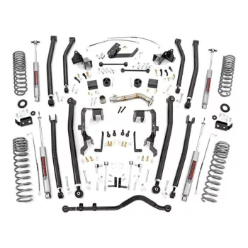   Rough Country Lift 4" Felfüggesztés készlet - Wrangler JK 4 Door 07-11