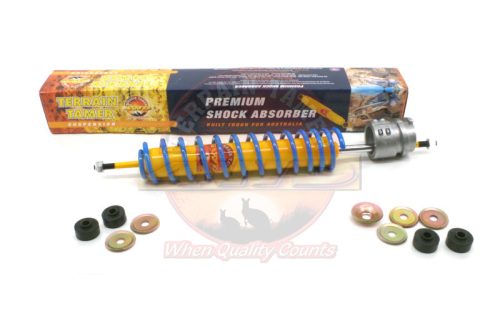 Terrain Tamer kormány rezgéscsillapító erősített rugóval "Vissza a központba" Nissan Patrol Y61 1997-2000 Land Rover Discovery 1 1991-1999 Range Rover 1972-1995