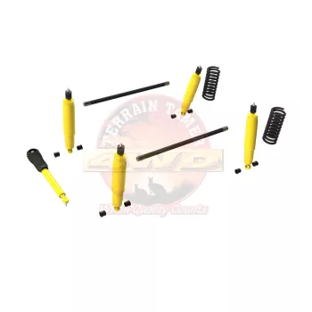   Terrain Tamer felfüggesztés készlet emelés +40mm erősített +100kg terhelésig Toyota Hilux 5 1988-> LN|KZN|RN|VZN|YN130 szintszabályzás nélküli modellek