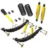   Terrain Tamer felfüggesztés készlet emelés +40mm erősített +150kg terhelésig elöl +300kg terhelésig hátul gyári lengéscsillapítókkal Toyota Landcruiser HZJ76 VDJ76 2007-> szintszabályzás nélküli modellek