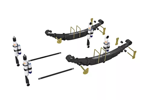 Terrain Tamer felfüggesztés készlet PRO lengéscsillapítókkal emelés +40mm erősített +400kg terhelésig Mazda B2500 1987-2006 szintszabályzás nélküli modellek