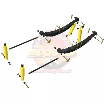   Terrain Tamer felfüggesztés készlet emelés +40mm erősített +200kg terhelésig Mazda B2500 1987-2006 szintszabályzás nélküli modellek